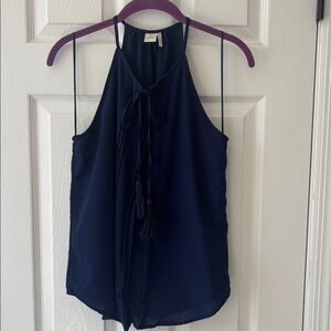 Paper Crane Shirt Top Black Size Medium